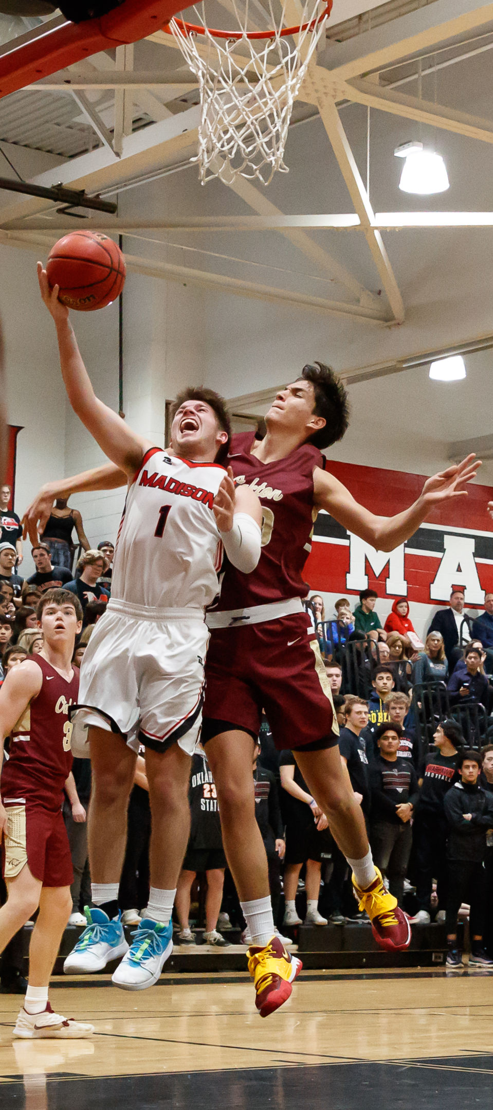 Madison vs. Oakton boys basketball 6